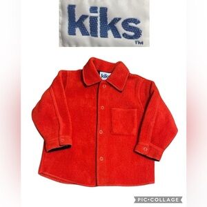 Kik’s Baby Orange Shacket